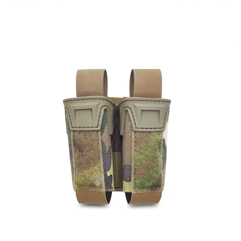 Bolsa doble elástica para revistas para deportes al aire libre de 9 mm