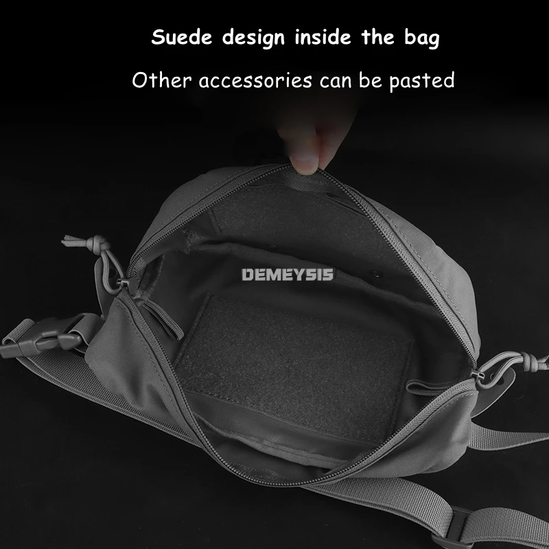 Bolsas de cintura para exteriores, caza, senderismo, escalada, cinturón para teléfono móvil, bolsas de combate, bolso cruzado deportivo táctico multifuncional - imagen 5