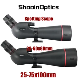 Shooin Optics Telescopio terrestre HD BAK4 FMC impermeable