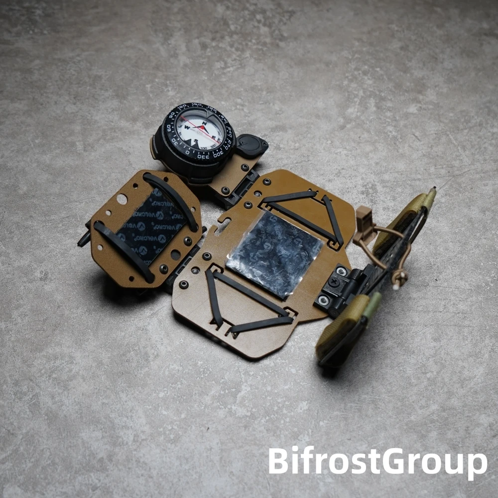 Tablero de navegación táctica, direccional, todoterreno, paracaídas, estilo Airsoft, brújula, senderismo, estilo SS2.0 de alta sensibilidad - imagen 3