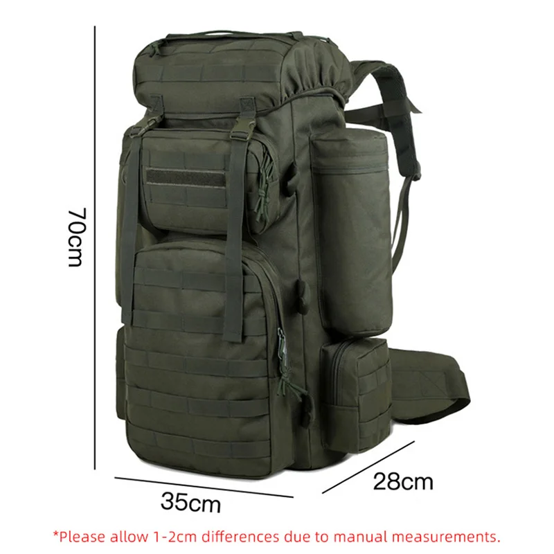 Mochila táctica MOLLE para senderismo y montañismo - imagen 2