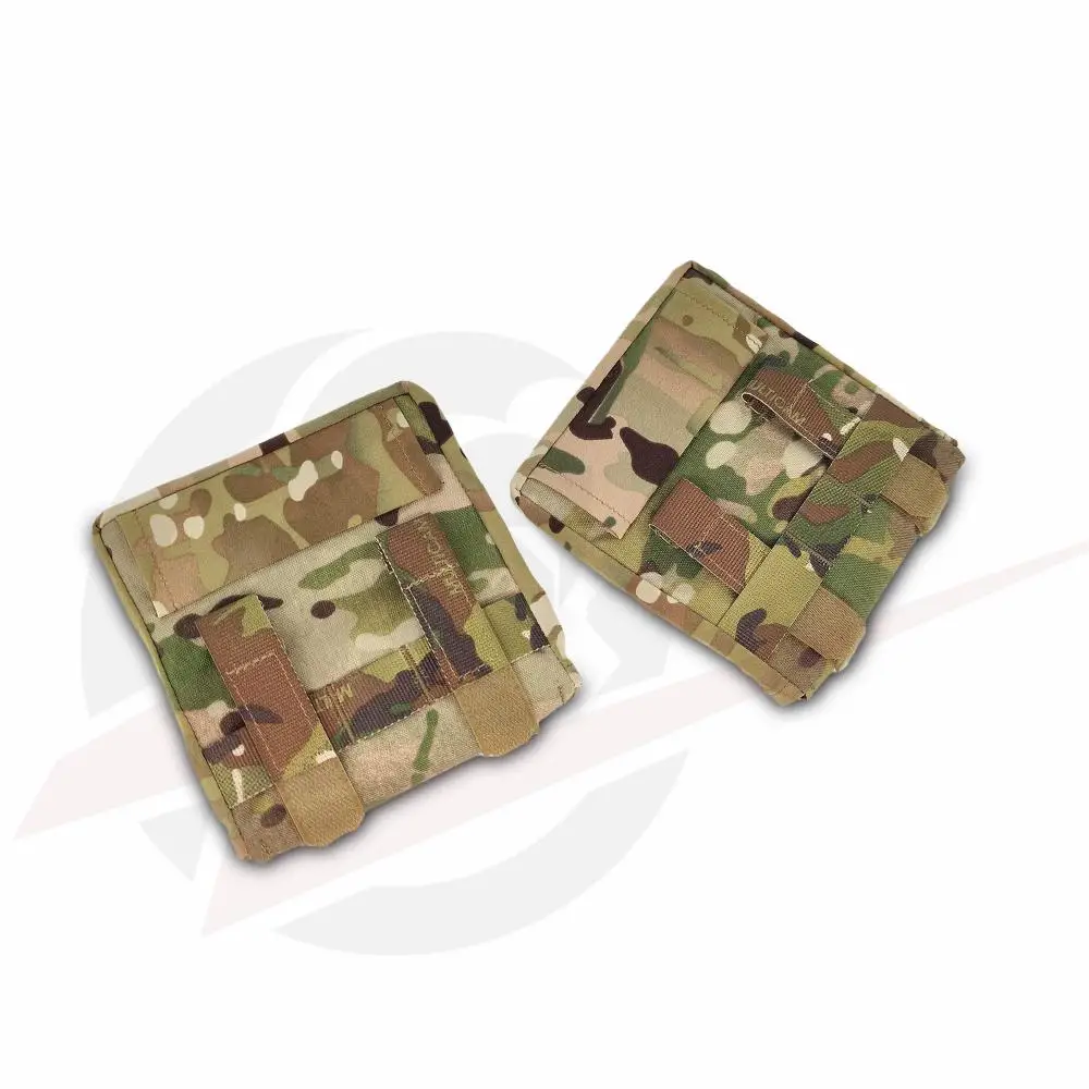 Bolsa táctica Molle para placa lateral 6x6, ultraligera, bolsa de secado al sol, Airsoft, bolsillo para placa con correa para pollo - imagen 3