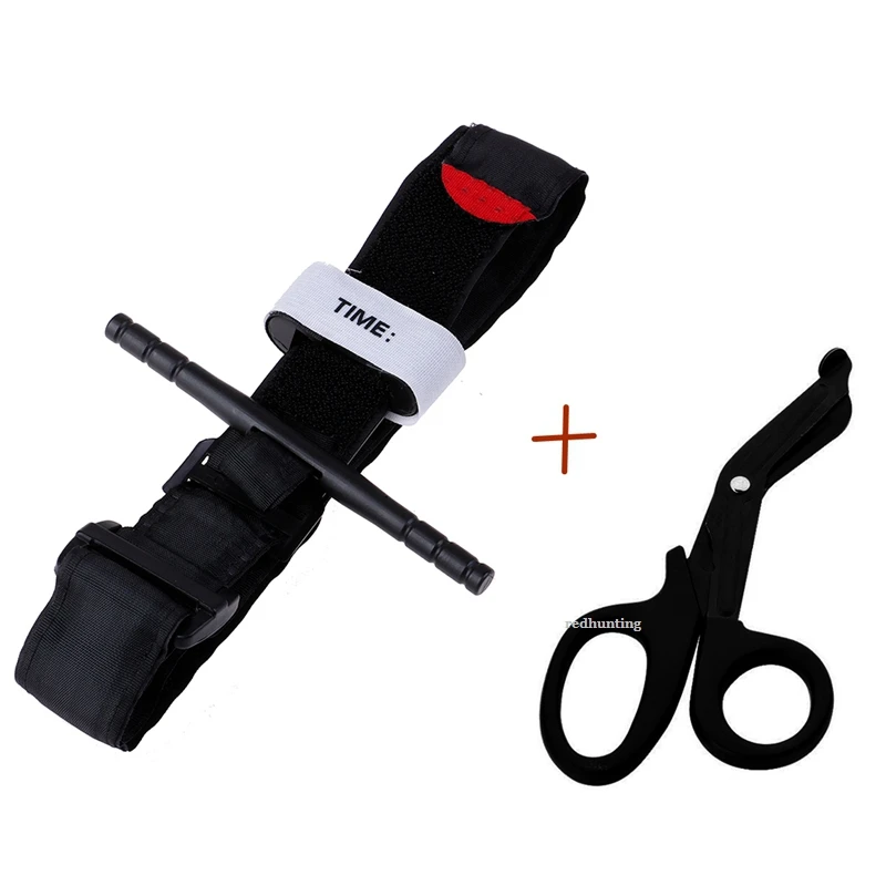 Soporte de correas de torniquete táctico MOLLE, herramientas de mano médicas EMT, chaleco de caza, bolsa de caída, soporte de torniquete elástico Airsoft - imagen 5