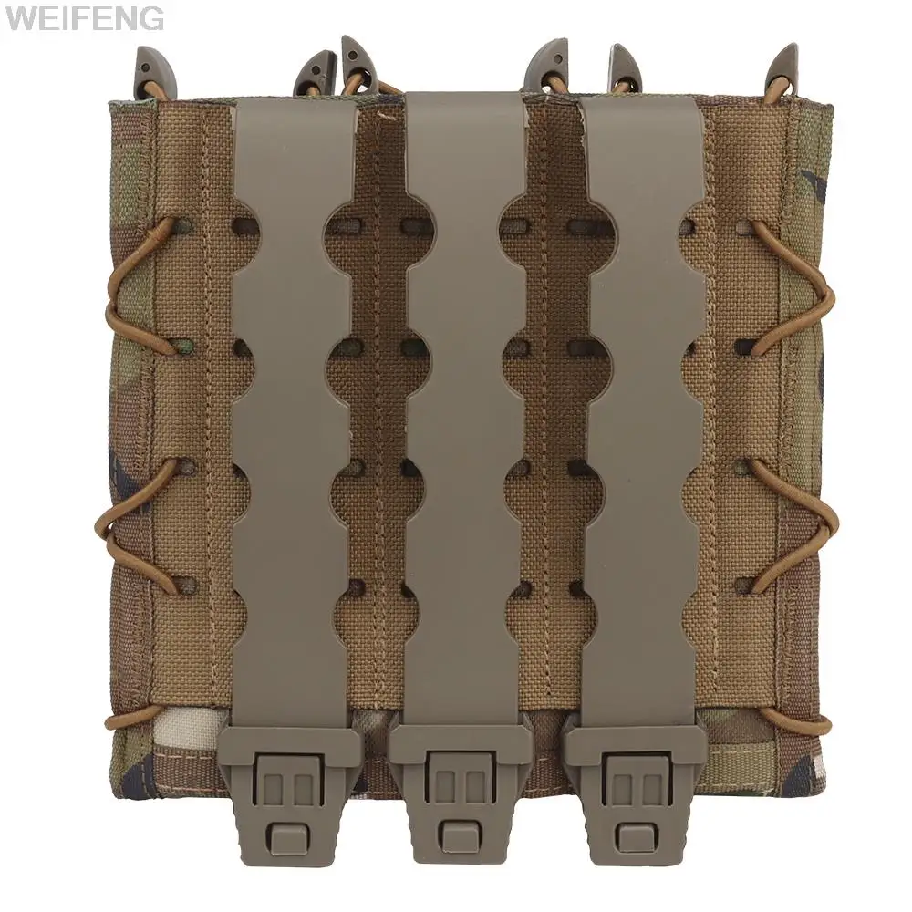 Bolsa táctica para cargador de MP5/MP7, Molle Malice Clip, 9mm, 45, bolsa larga para Rifle, pistola Mag, Airsoft, accesorios de caza - imagen 4