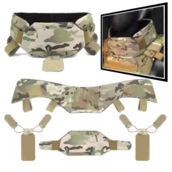 Protector de cuello táctico, chaleco táctico, Collar de protección de cuello Universal, accesorios de caza para equipo Airsoft