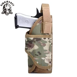 Tornado funda táctica Molle para pistola diestro - Nylon ajustable