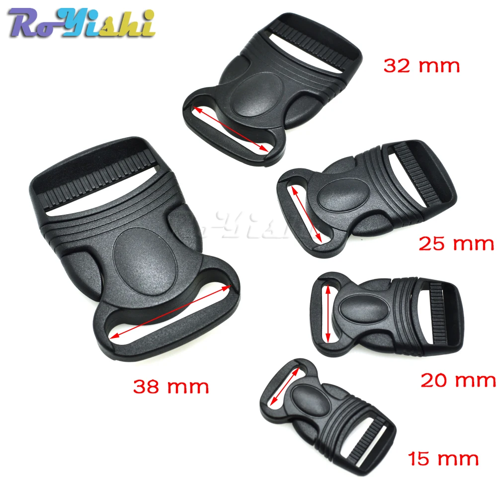 Hebilla de liberación de lujo de plástico para correas de mochila, accesorios de equipaje - imagen 2