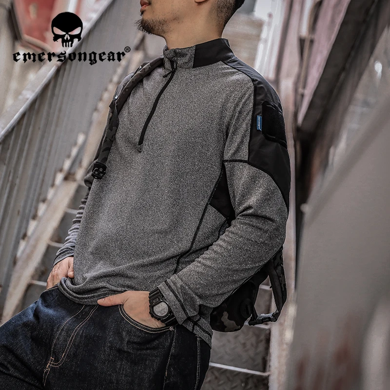 Emersongear BlueLabel Polo Táctico Manga Larga Caza Senderismo - imagen 4