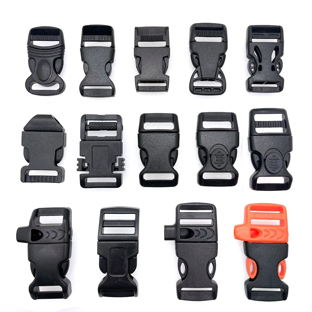 Correas de plástico de 5/8 "(15mm), cierre de hebilla de liberación rápida, Collar para mascotas, mochila al aire libre, accesorios de correa de equipaje - imagen 3