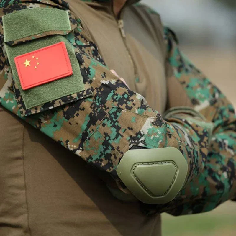 Juego de guerra al aire libre CS caza Airsoft Paintball combate G2 G3 rodilleras protectoras rodilleras pantalones accesorios tácticos - imagen 5