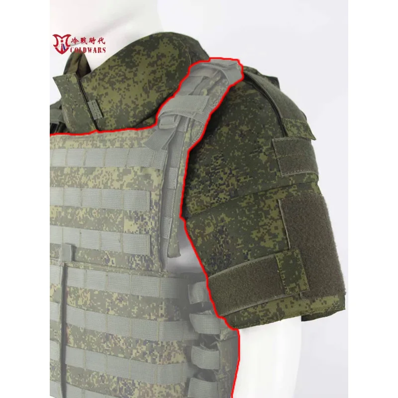 Protección táctica EMR rusa, protectores de hombros y cuello mejorados, Protector de entrepierna para chaleco 6B23 6B43 6B45 6B46 - imagen 4