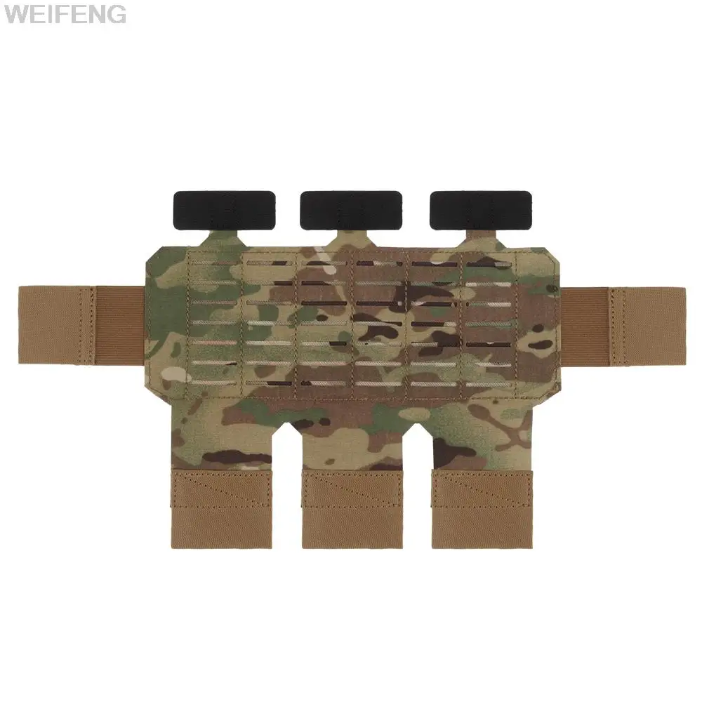 Bolsa táctica para Triple Rifle, parche Molle militar 5,56, adaptador de gancho y bucle para sujetar, accesorios de insignia de parche DIY - imagen 5