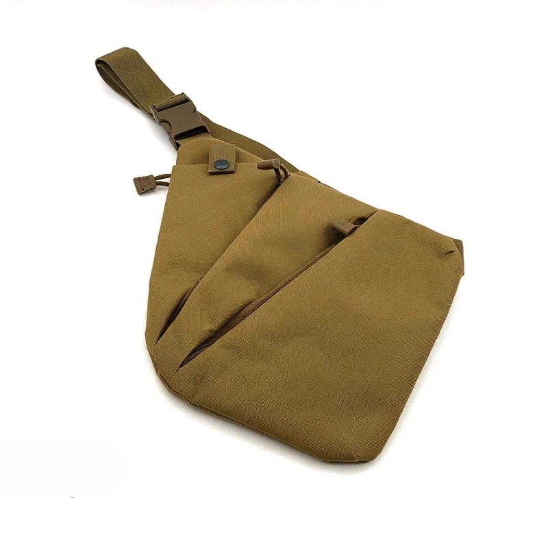 Tan Bag In Left