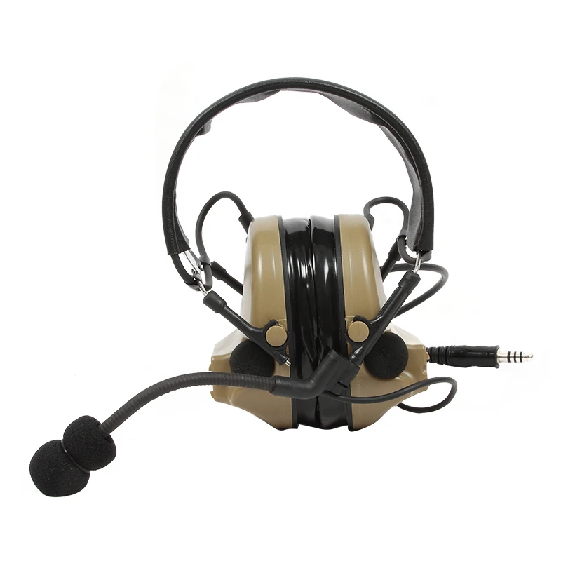TAC-SKY COMTA II orejeras de silicona versión auriculares tácticos para exteriores defensa auditiva reducción de ruido auriculares Comta Ii - imagen 4