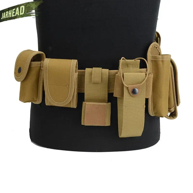Cinturón táctico Oxford, combinación de seguridad de sellado de cintura 10 en 1, cinturón multifuncional, equipo de trabajo de entrenamiento de combate - imagen 4