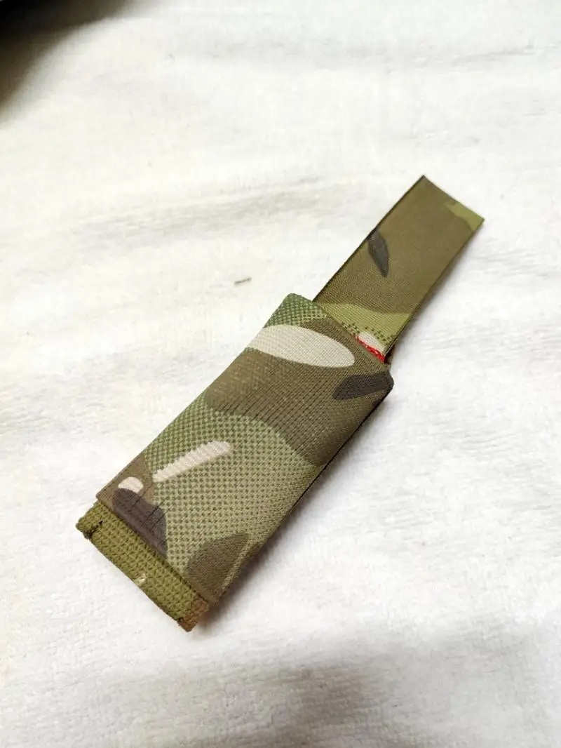 Cosplay al aire libre montaje MOLLE juego de bomba de agua tira indicadora de muerte de apertura rápida con bandera de golpe montada Molle - imagen 3