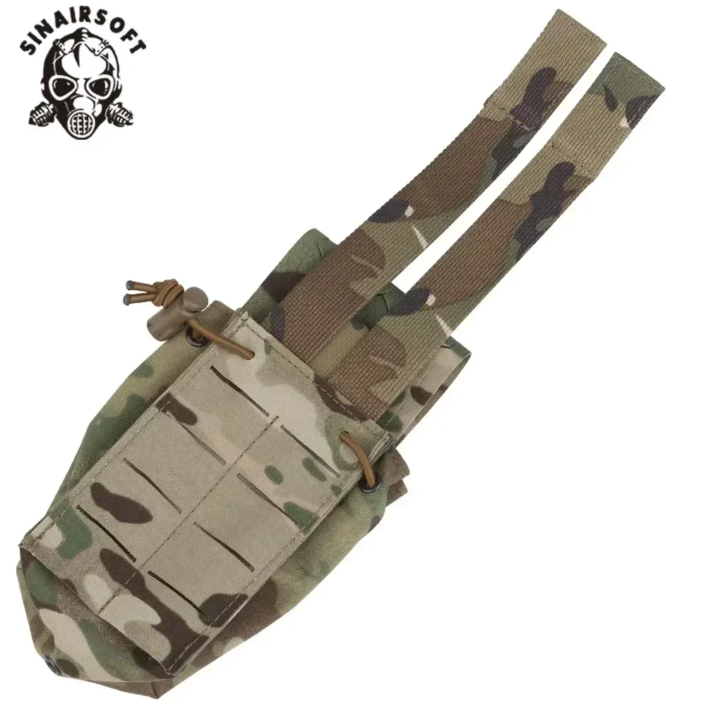 SPUD-bolsa táctica mutante multiusos, bolsa para Radio, bolsas para Walkie Talkie, bolsa Mag 5,56, chaleco de caza Airsoft, paquete de almacenamiento Molle - imagen 5