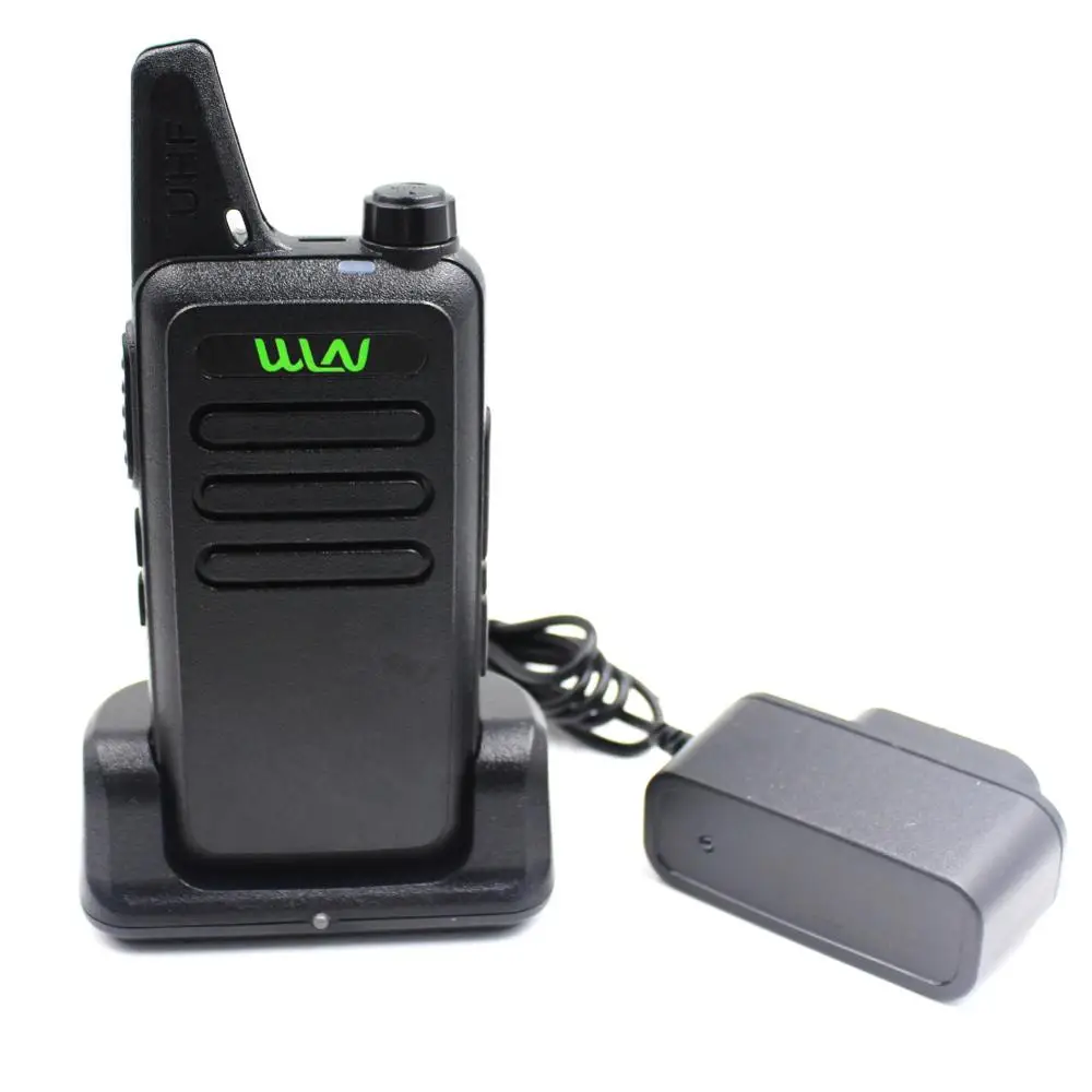 Base de carga para Walkie Talkie WLN KD-C1 KD-C2 KD-C1plus Mini cargador de escritorio de Radio bidireccional, 2 uds. - imagen 4