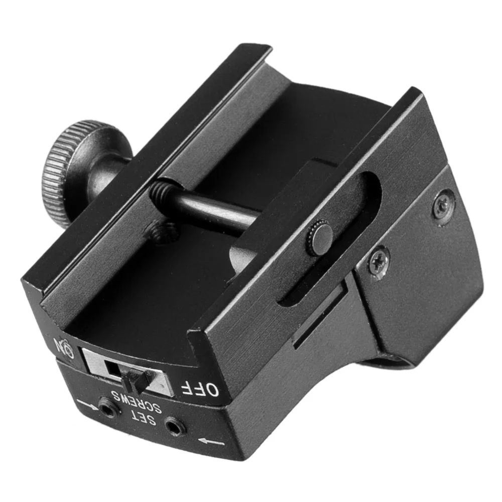 Mira telescópica para Rifle de punto rojo, Mini táctica, compacta, holográfica, brillo ajustable, reflejo, mira de caza de punto rojo - imagen 4