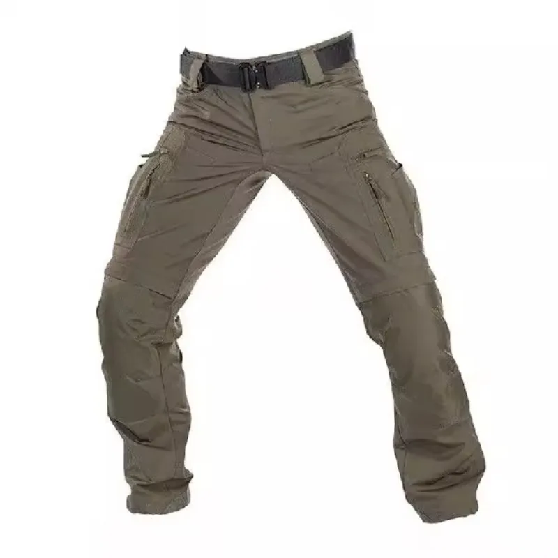 Pantalones tácticos P40 para hombre, Pantalón Cargo con múltiples bolsillos, resistente al desgaste, informal, holgado, para senderismo y correr, primavera y otoño - imagen 3