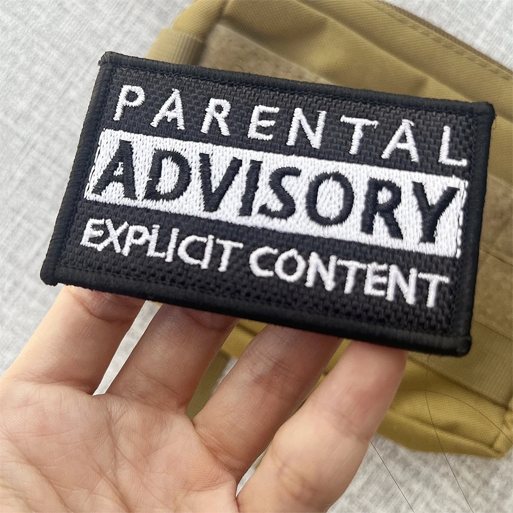 Parches de insignia de moral de calavera de pato amarillo, mochila táctica, pegatina de etiqueta tejida de advertencia Parental, Task Force Doomer TFD, esqueleto - imagen 3