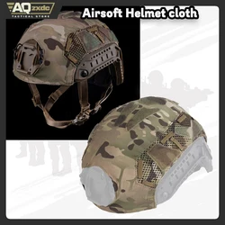 AQzxdc FAST SF funda casco airsoft con malla transpirable y Velcro