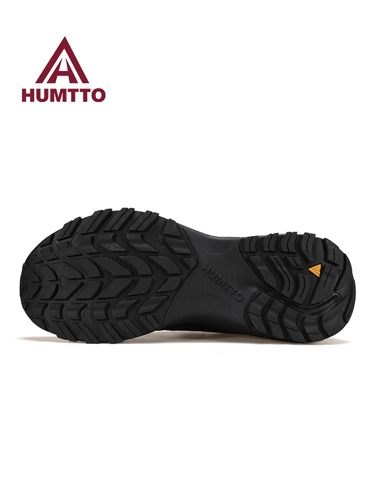 Zapatos de senderismo HUMTTO, zapatos de trekking antideslizantes para exteriores para hombre, zapatillas deportivas todoterreno de malla transpirable para correr para hombre - imagen 5