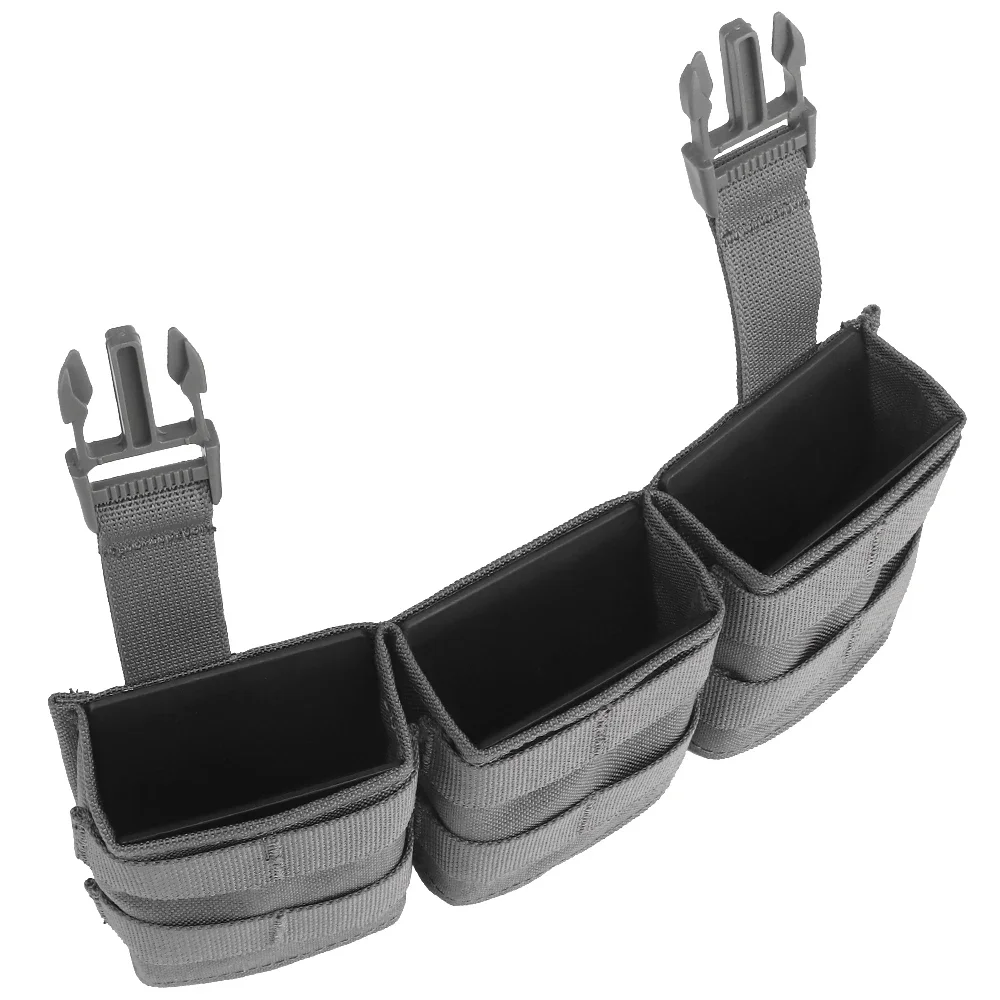 Bolsa táctica Fast 7,62 para Airsoft, M4, AK47, Triple bolsa de inserción Mag para LV119, FSCK, AVS, FCPC, chaleco de caza táctico - imagen 5
