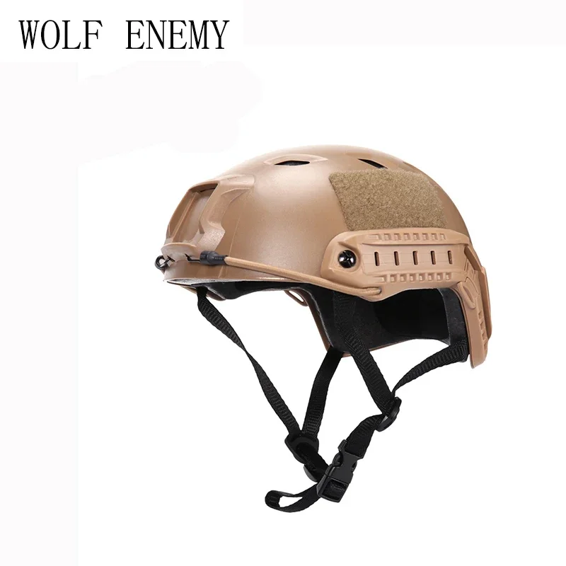 Casco táctico tipo BJ para deportes al aire libre, equipo de Paintball Airsoft, protector de cabeza con visión nocturna, montaje de cámara deportiva - imagen 5