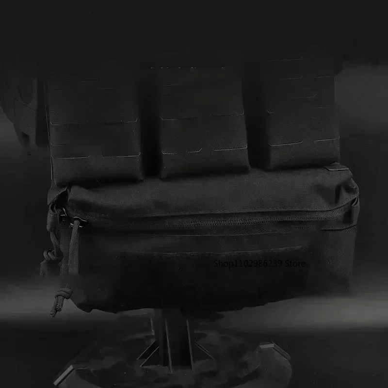 Mini bolsa de descarga Abdominal, chaleco táctico, bolsa colgante, riñonera para JPC CPC LBT D3CR MK3 MK4, almacenamiento portador de placa - imagen 3