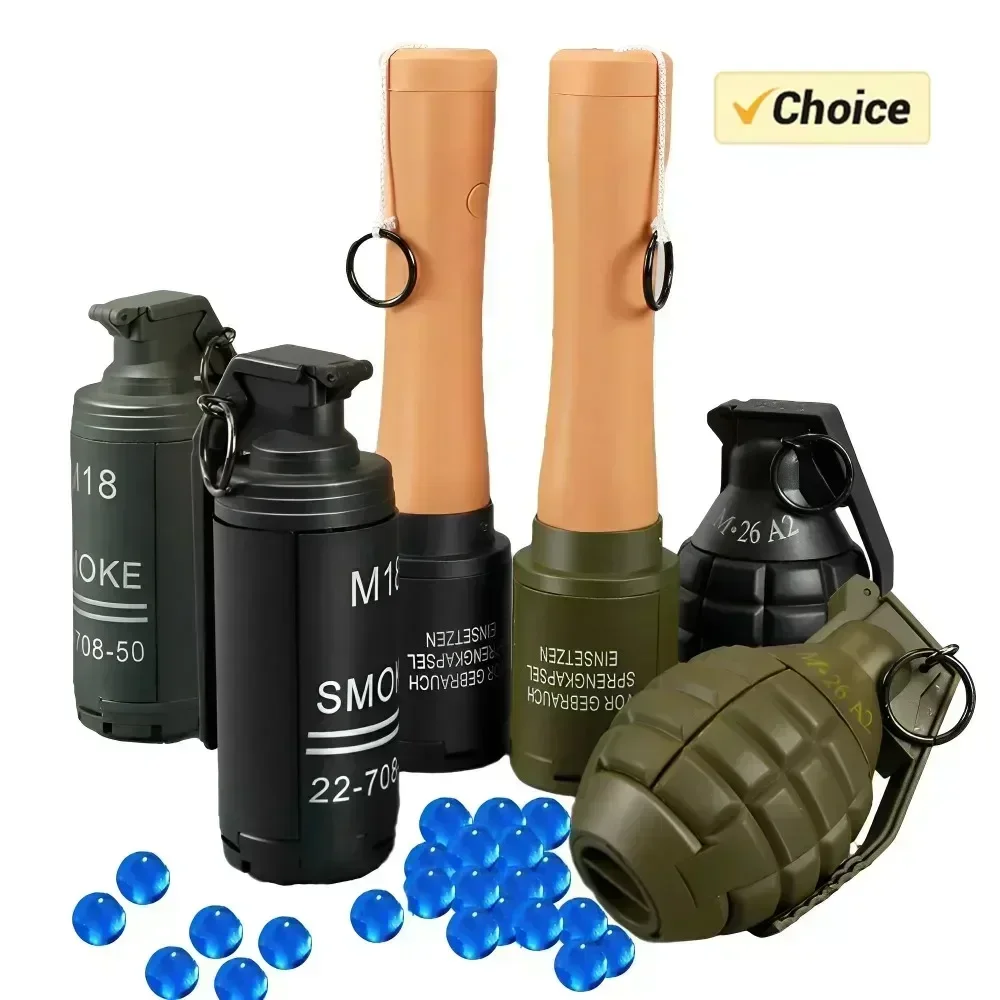 Modelo de granada Airsoft para exteriores F2pcs, modelo de granada de humo táctica, granada de ráfaga M67, varios modelos tácticos Airsoft, granada - imagen 2