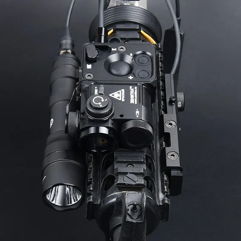 WADSN-Perst-4 de Metal táctico, láser IR con punto rojo, verde y azul, indicador estroboscópico de puntería, M300A, M600DF, traje de linterna de caza - imagen 3