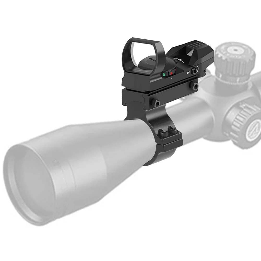 Adaptador de montaje para mira de linterna de Rifle de 25,4mm/30mm con soportes de abrazadera de barril de luz de riel para linterna óptica de mira láser - imagen 5