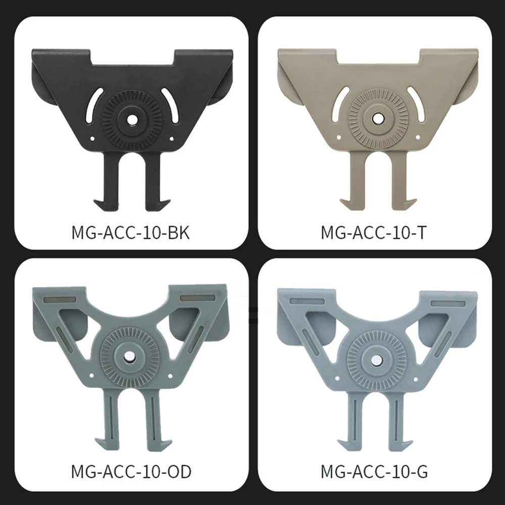 Accesorios de pistolera táctica para caza, accesorio para Airsoft Glock, cinturón, chaleco, serie Glock, MOLLE - imagen 4