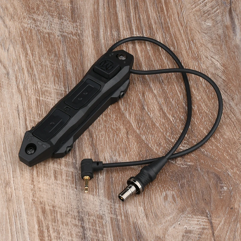 WADSN-interruptor de presión remoto de Control Dual, enchufe táctico SF y 2,5 para linterna láser M300 M600, compatible con riel Picatinny MLOK KEYMOD - imagen 4