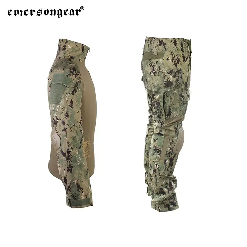 Emersongear Gen2 traje de combate conjuntos de uniformes trajes de entrenamiento camisas para hombre pantalones caza al aire libre senderismo Camping deportes AOR2