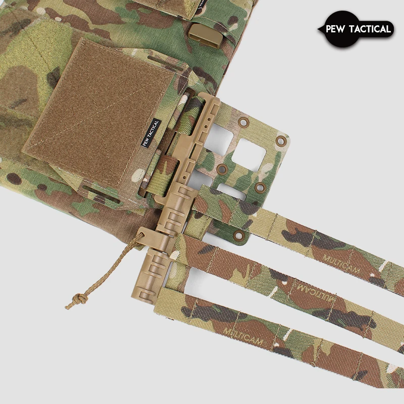 PEW TACTICAL SS STYLE Knifenook MOLLE Expansor Wing TEGRIS AIRSOFT MK4 MK5 Equipo de pecho táctico - imagen 4