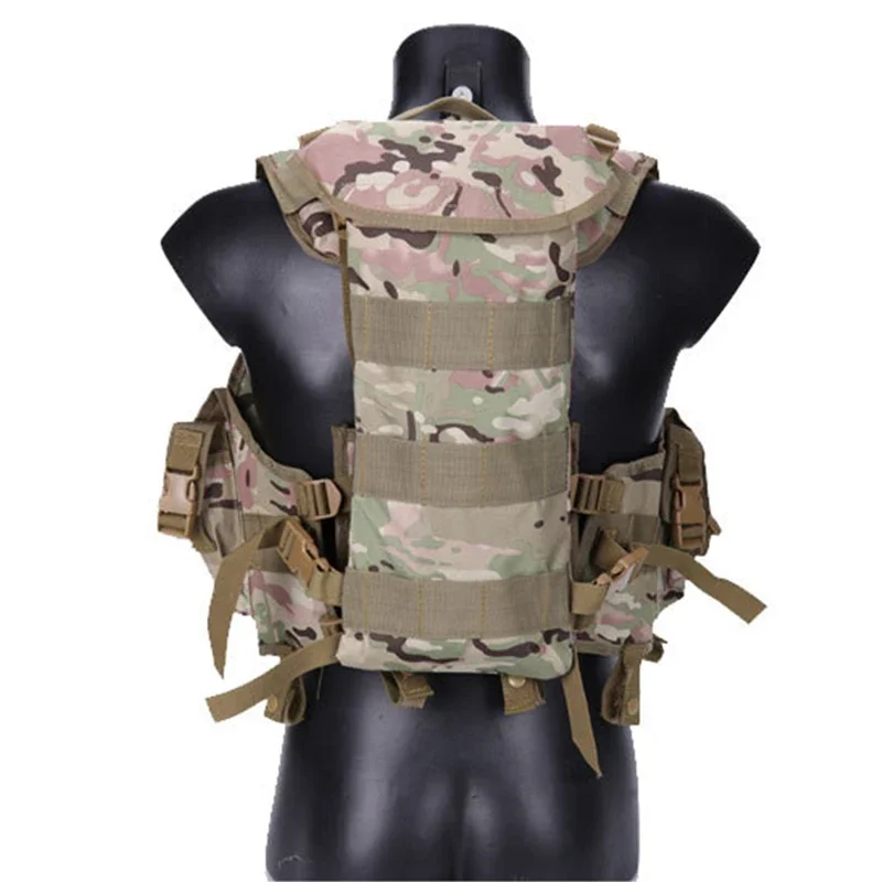 Chaleco táctico protector ajustable – Airsoft, caza y outdoor - imagen 4