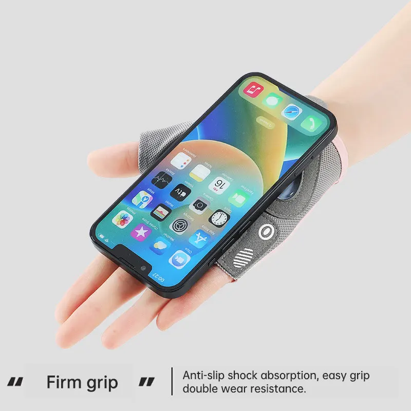 pesas entrenamiento y ejercicio gimnasio ejercicio guantes gym mujer pesas para hGuantes deportivos de medio dedo para hombre y mujer, manoplas antideslizantes para levantamiento de pesas y entrenamiento en el gimnasio - imagen 3