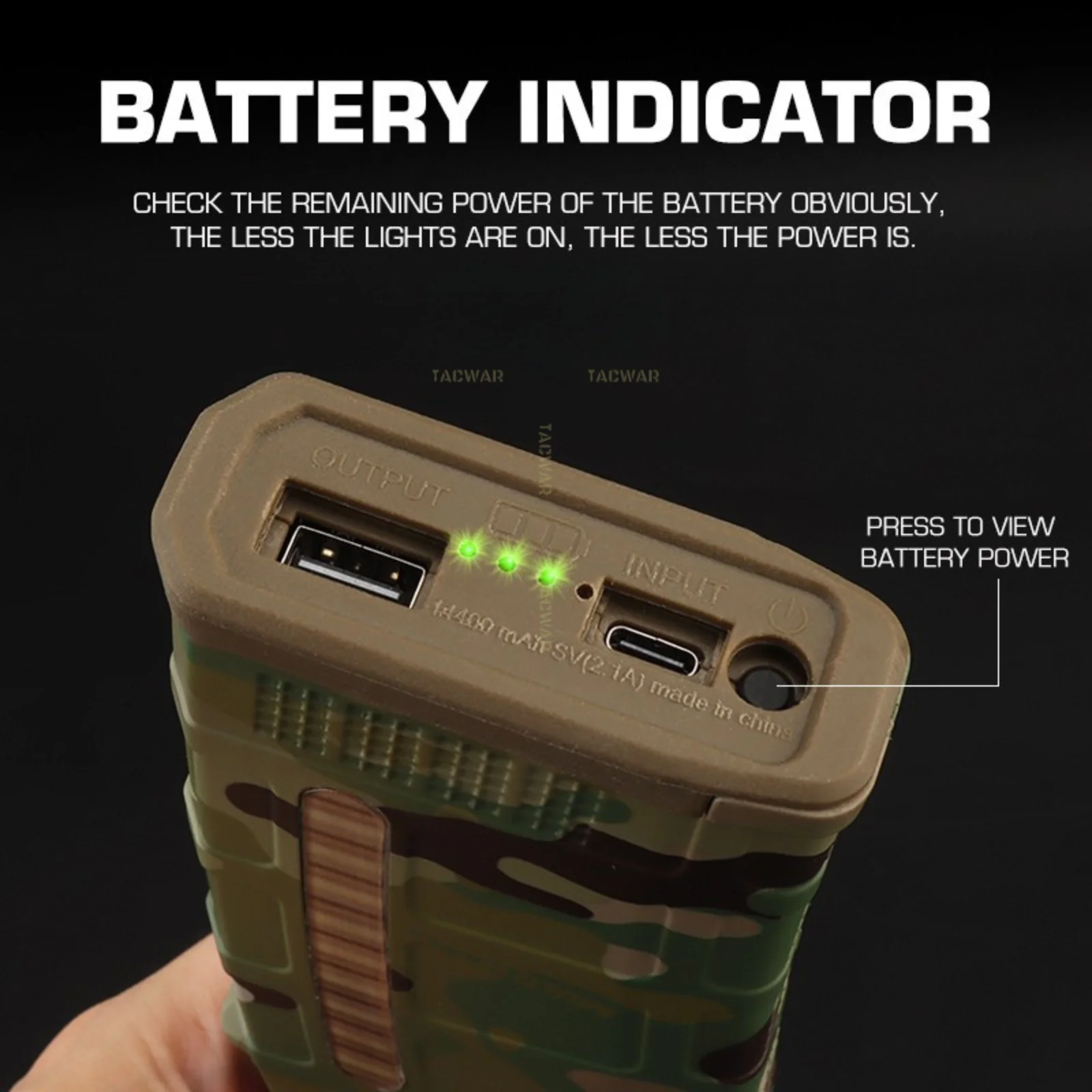 PMAC Mag Style 3*18650 soporte de caja de batería de banco de energía, carcasa de carga tipo C modelo de revista para fundas de baterías iPhone Xiaomi - imagen 4