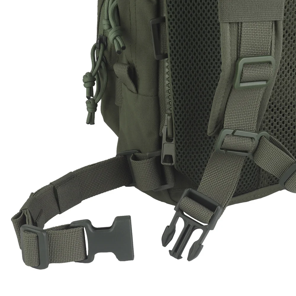 Mochila Modular estilo OPHIDIAN Backpanel serie R, juego de bolsa multifunción con cremallera para exteriores, chaleco de caza Airsoft, soporte para placa - imagen 5