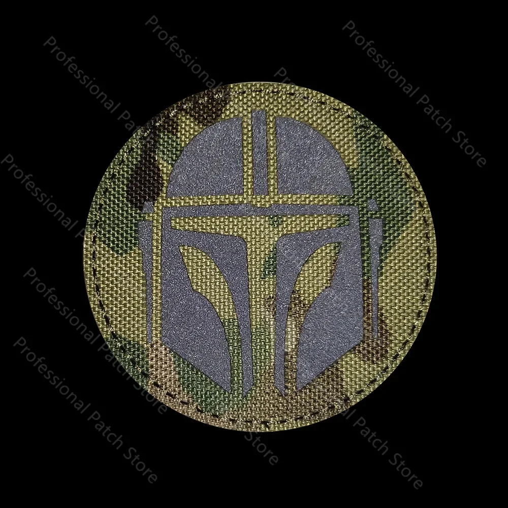 Parche bordado 3D de PVC IR This Is The Way, pegatina militar Sparta, calcomanía, casco de operador, parches tácticos, insignias - imagen 3