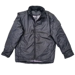 Chaquetas de moda para hombre, chaqueta gruesa de invierno para exteriores, abrigo reflectante con calor, prendas de vestir informales cálidas con capucha, chaqueta ligera para mantener el calor