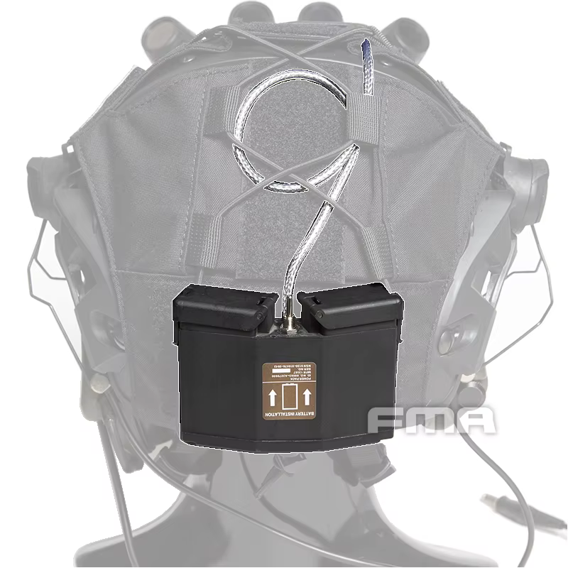 Caja de batería táctica FMA AVS-9 NVG modelo simulado TB1273-A/B y versión funcional NVG ANVIS 9 caja de batería con cable TB1273-C - imagen 5