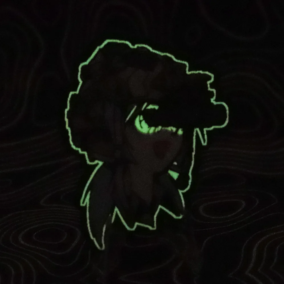 Parche bordado de dibujos animados de chica mágica, brazalete táctico bidimensional para decoración de mochila de casco - imagen 5