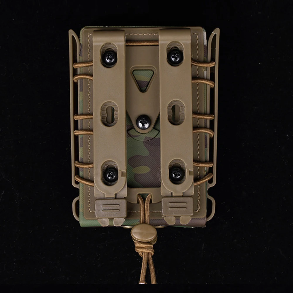 Chaleco de caza con cinturón Molle, bolsa de revista suave de escorpión, 5,56mm, 7,62mm, para AK AR m4.2.0, Rifle y pistola Mag - imagen 4