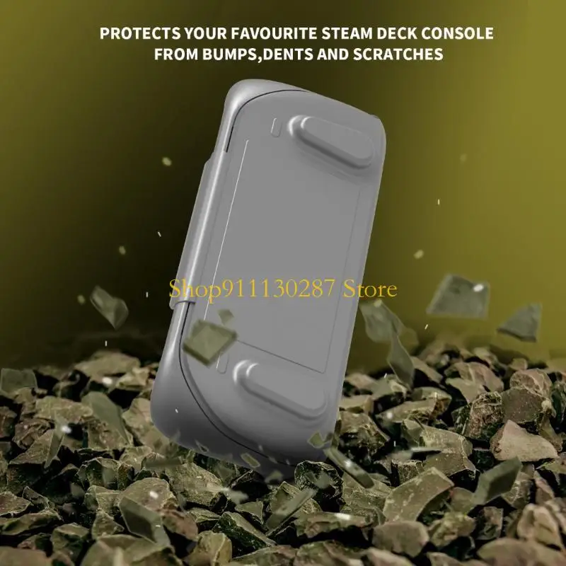 Carcasa protectora J1HC para Steam-Deck, carcasa TPU a prueba golpes para consola juegos - imagen 2