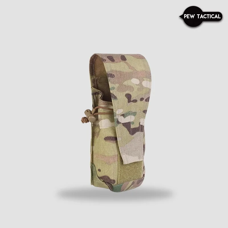 PEW TACTICAL MOLLE Radio bolsa Walkie Talkies titular PRC152 bolsa para botella de agua doble 5,8/5,45/7,62 bolsa magnética