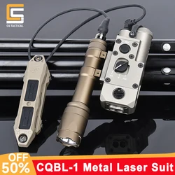 CQBL-1 táctico de Metal rojo verde azul láser Surefi SF M600 linterna caza Airsoft LED arma Scout luz Fit 20mm riel