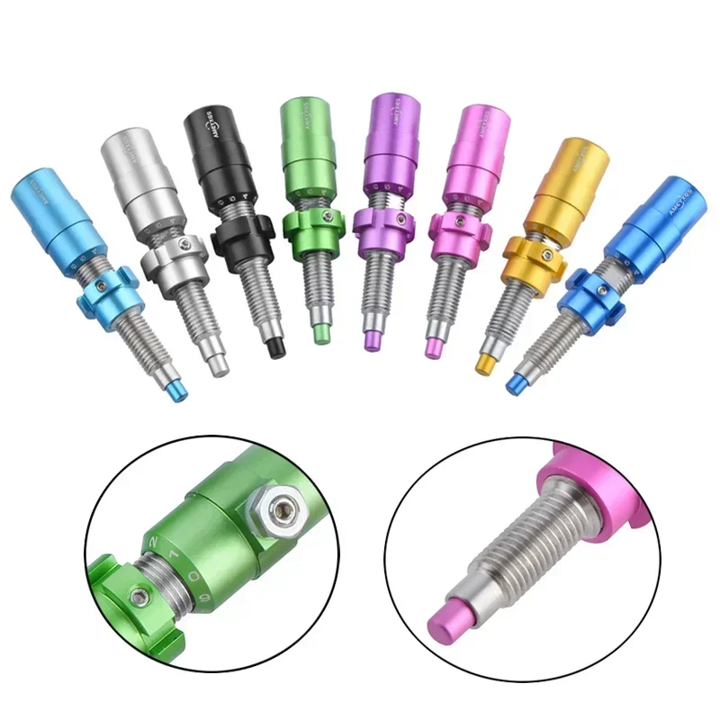 Cojín de apoyo de flecha magnético, almohadilla lateral de émbolo, tiro con arco recurvo, botón de presión atornillado para accesorios de caza, 1 ud. - imagen 2